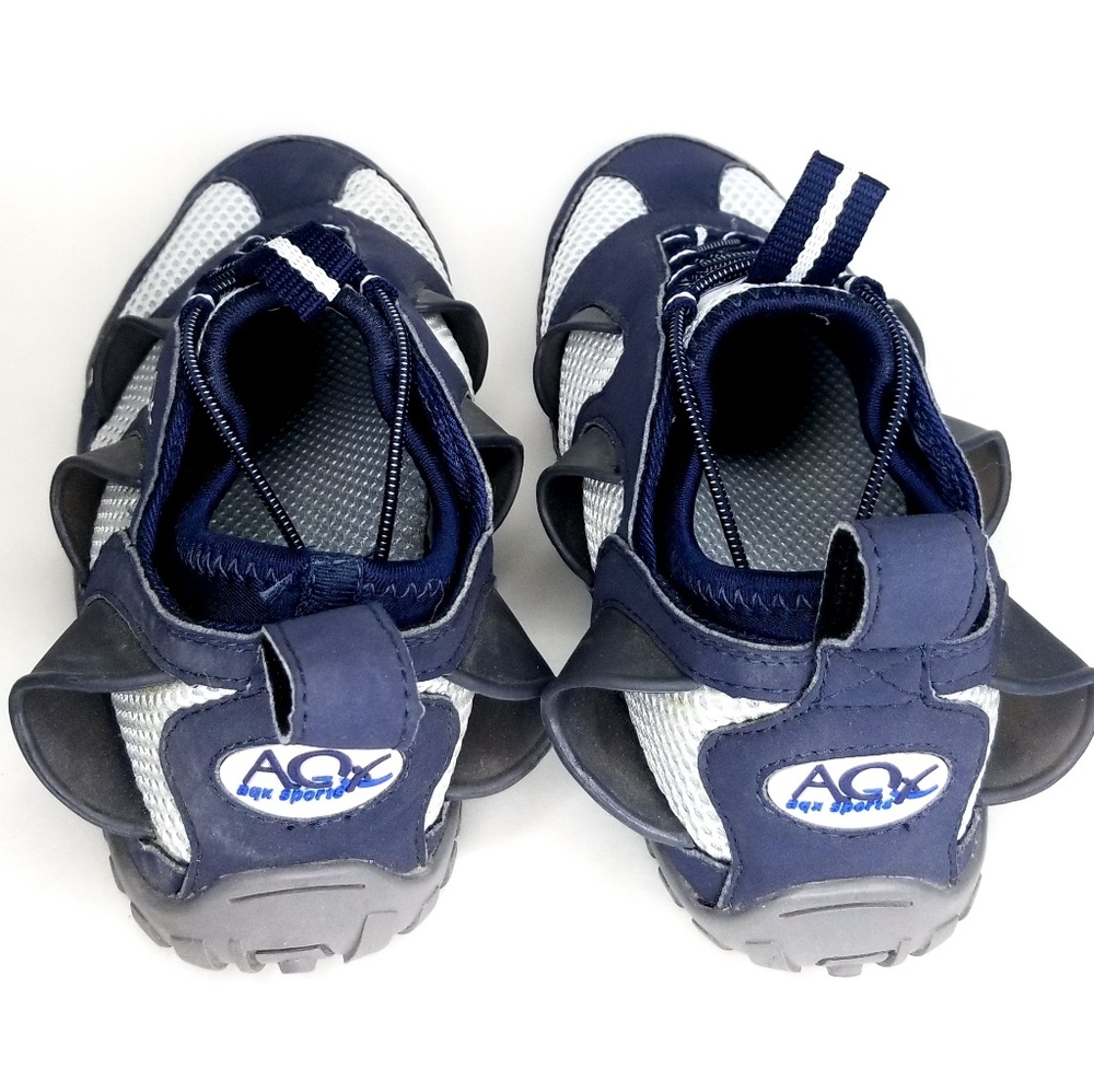 AQx 1001 Water Shoes Men's Size 8 Navy Blue - Picture 5 of 8